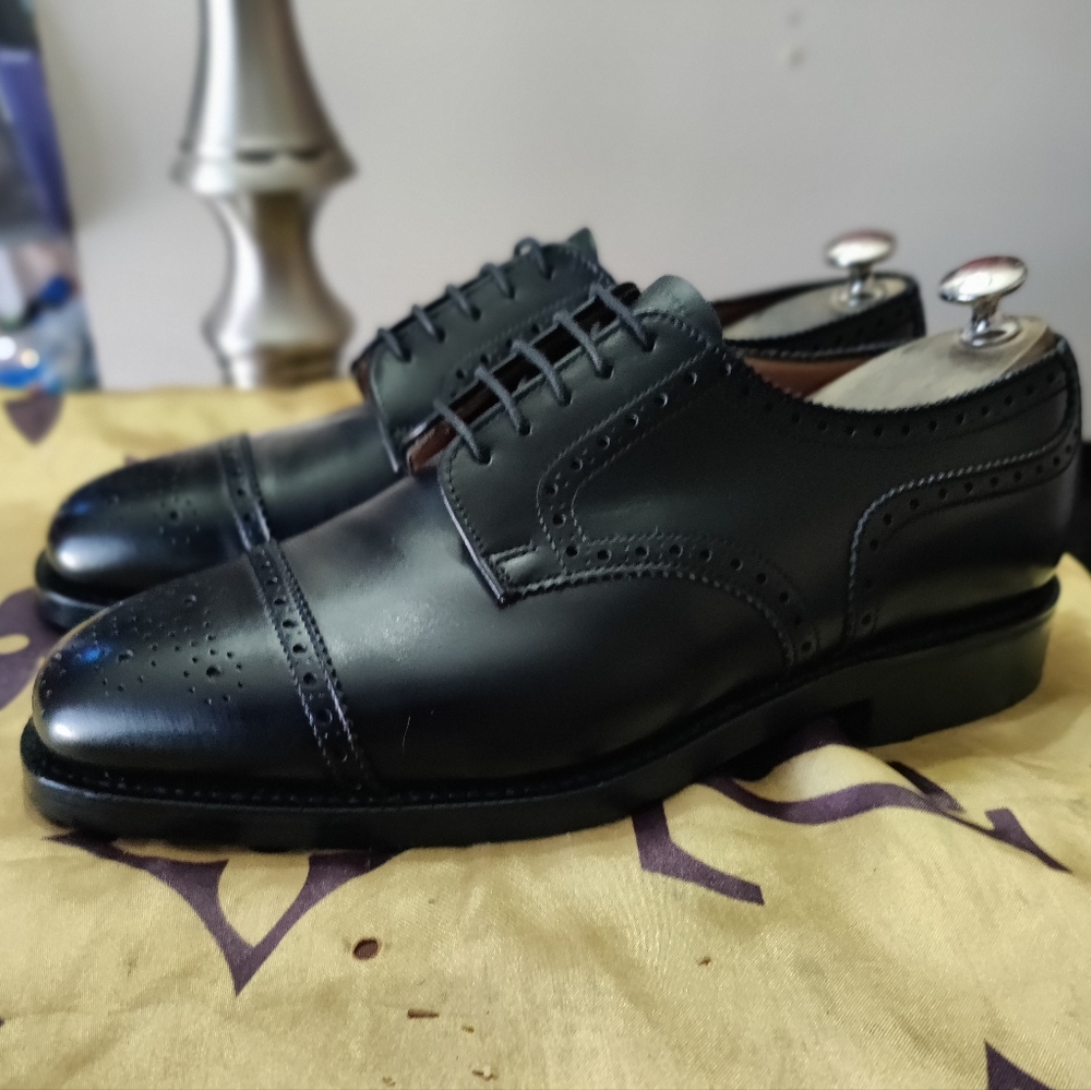 Alfred Sargent captoe derbys
